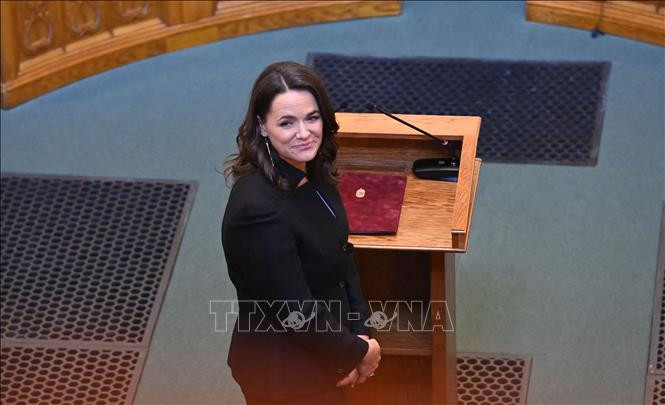 Tổng thống Hungary Katalin Novak. Ảnh tư liệu: AFP/TTXVN