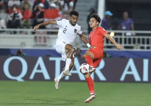 Đội tuyển Indonesia thắng 1-0 trước Việt Nam ở Asian Cup 2023