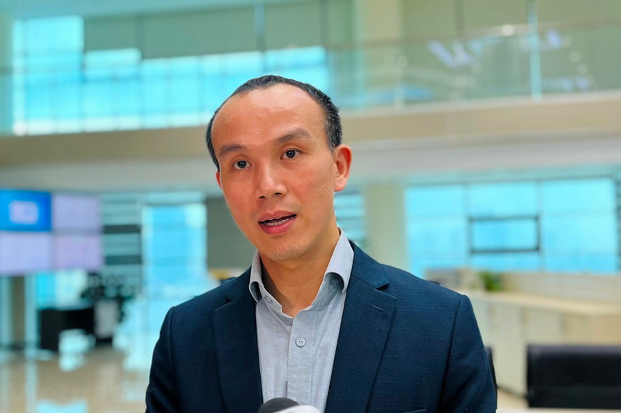 Chuyên gia Hoàng Phúc Lâm - Phó Giám đốc Trung tâm Dự báo Khí tượng Thủy văn Quốc gia. (Ảnh: PV/Vietnam+) Chuyên gia Hoàng Phúc Lâm - Phó Giám đốc Trung tâm Dự báo Khí tượng Thủy văn Quốc gia. (Ảnh: PV/Vietnam+)