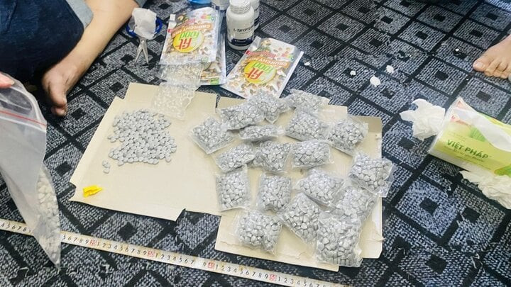 Tang vật của vụ án. (Ảnh: CA Quảng Bình) Tang vật của vụ án. (Ảnh: CA Quảng Bình)