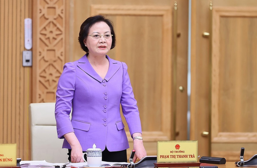 Bộ trưởng Bộ Nội vụ Phạm Thị Thanh Trà. (Ảnh: Dương Giang/TTXVN) Bộ trưởng Bộ Nội vụ Phạm Thị Thanh Trà. (Ảnh: Dương Giang/TTXVN)