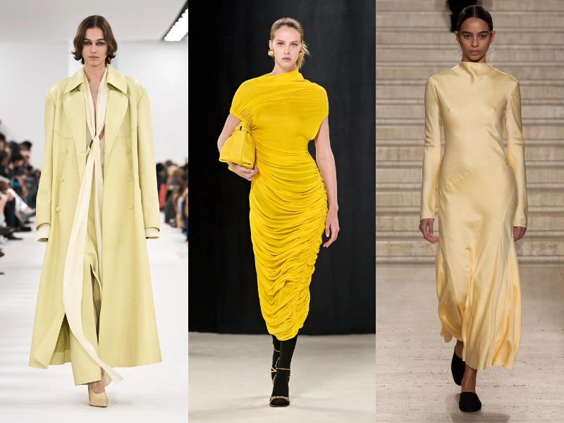 Từ trái sang phải: Givenchy, Ferragamo, Tove.