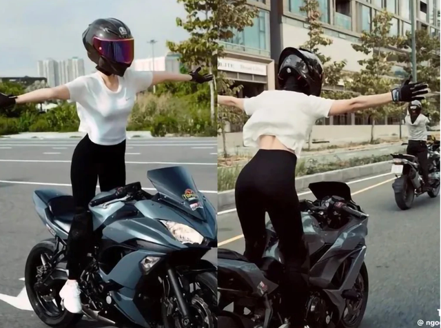 Những clip lái xe bất chấp nguy hiểm của Ngọc Trinh từng khiến dân mạng bức xúc. Ảnh: Chụp màn hình Những clip lái xe bất chấp nguy hiểm của Ngọc Trinh từng khiến dân mạng bức xúc. Ảnh: Chụp màn hình