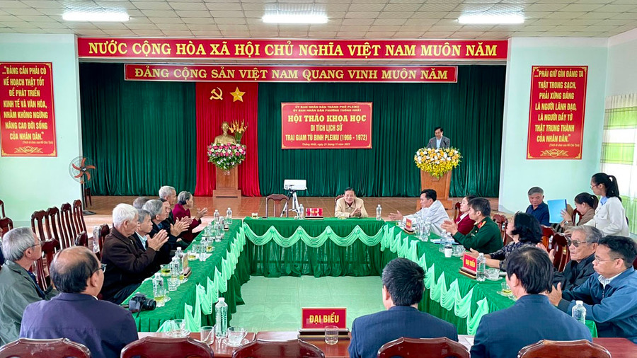 Quang cảnh hội thảo. Ảnh: Phương Duyên Quang cảnh hội thảo. Ảnh: Phương Duyên
