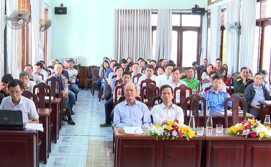 Các đại biểu tham dự hội nghị. Ảnh: T.D Các đại biểu tham dự hội nghị. Ảnh: T.D