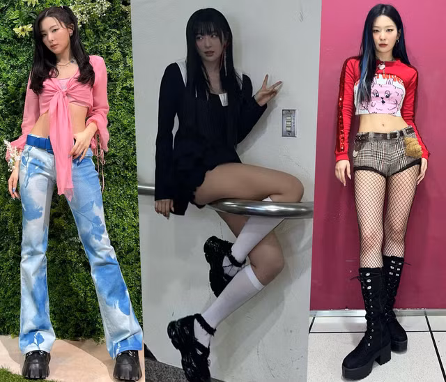 Trên sân khấu, người đẹp càng hút ống kính qua phong thái trình diễn tự tin cùng những động tác vũ đạo dứt khoát. Ảnh: INSTAGRAM NV