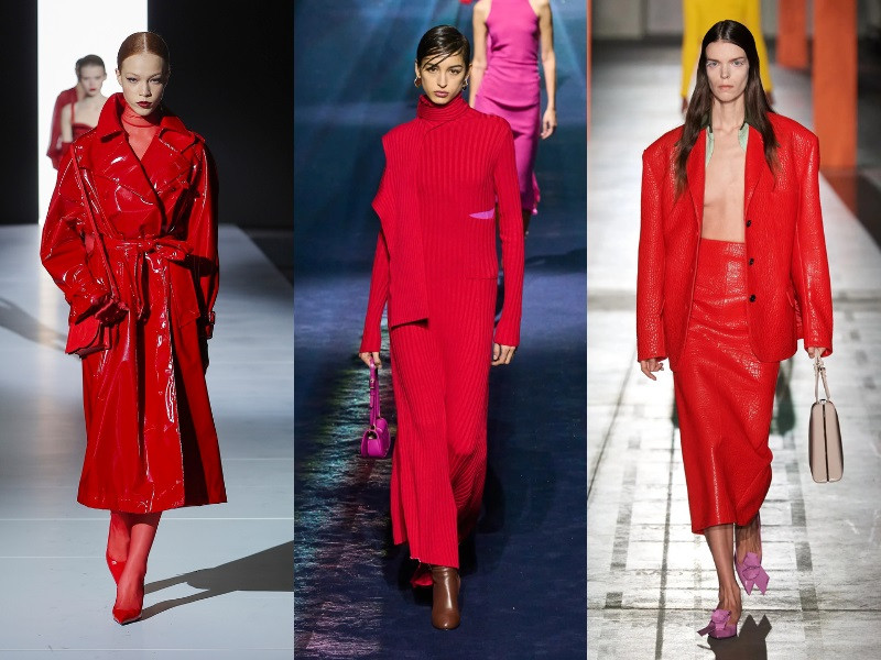 Từ trái sang phải: Dolce &amp; Gabbana, Fendi, Prada.