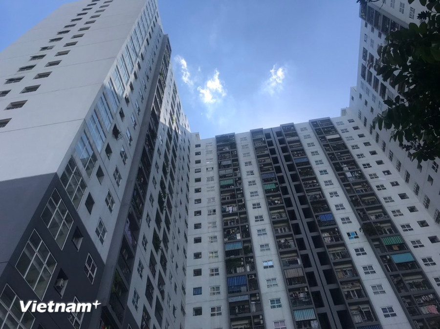 Một dự án nhà ở xã hội. (Nguồn: Vietnam+) Một dự án nhà ở xã hội. (Nguồn: Vietnam+)