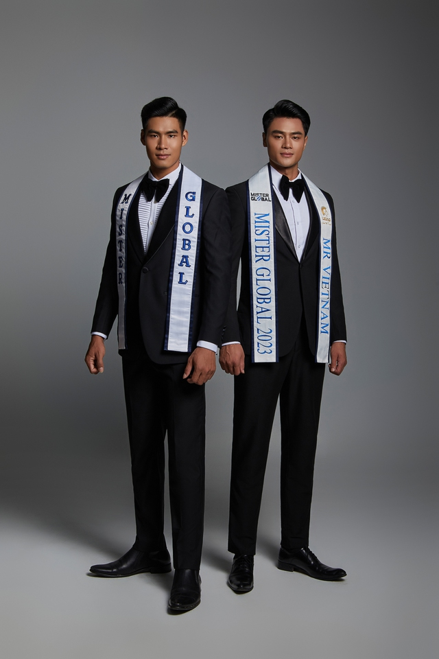 Nam người mẫu 9X thừa nhận thành tích trước đó của Danh Chiếu Linh là áp lực đối với anh tại cuộc thi Nam vương toàn cầu 2023. Ảnh: NVCC