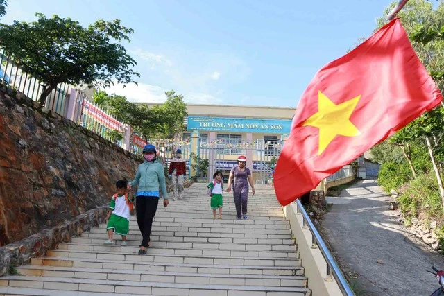 Trường mầm non An Sơn trên đảo Nam Du Trường mầm non An Sơn trên đảo Nam Du