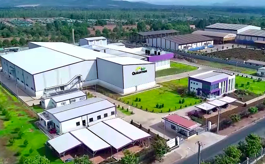 Nhà máy chế biến chanh dây Quicornac (Khu công nghiệp Trà Đa, TP. Pleiku) với 100% vốn đầu tư nước ngoài. Ảnh Hà Duy Nhà máy chế biến chanh dây Quicornac (Khu công nghiệp Trà Đa, TP. Pleiku) với 100% vốn đầu tư nước ngoài. Ảnh Hà Duy