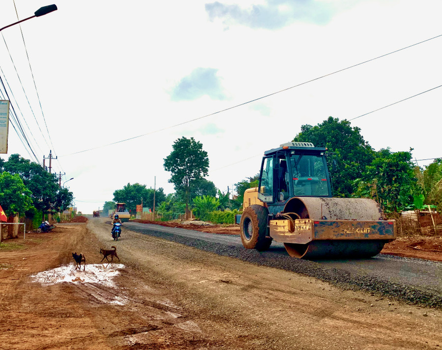 Gia Lai đang tích cực đẩy nhanh tiến độ thực hiện các dự án đầu tư công. Ảnh: Hà Duy Gia Lai đang tích cực đẩy nhanh tiến độ thực hiện các dự án đầu tư công. Ảnh: Hà Duy