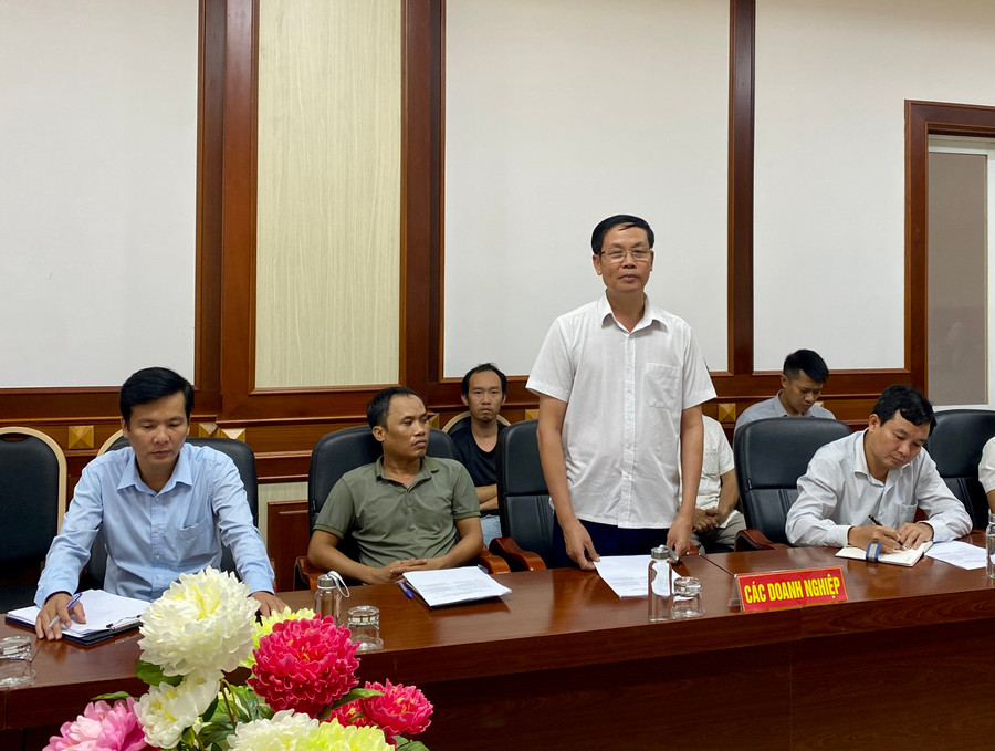 Đại diện các doanh nghiệp phát biểu tại hội nghị. Ảnh: Hà Duy Đại diện các doanh nghiệp phát biểu tại hội nghị. Ảnh: Hà Duy