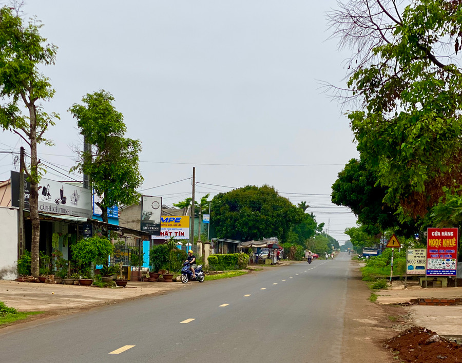 Một góc xã Diên Phú (TP. Pleiku). Ảnh Hà Duy