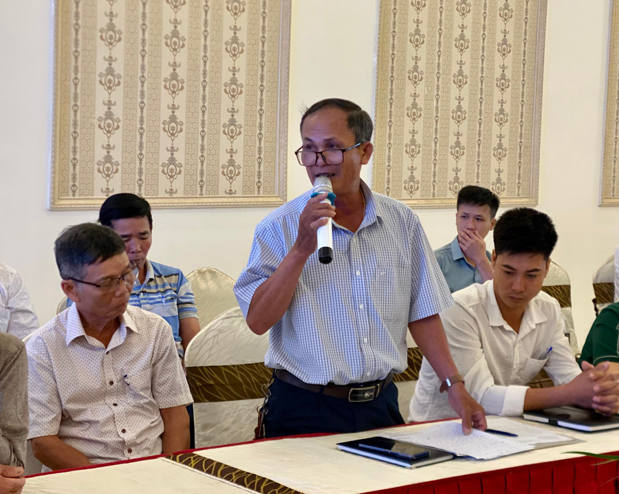 Đại diện các hợp tác xã thành viên nêu nhiều khó khăn, vướng mắc với hy vọng được kịp thời tháo gỡ, giải quyết. Ảnh Hà Duy Đại diện các hợp tác xã thành viên nêu nhiều khó khăn, vướng mắc với hy vọng được kịp thời tháo gỡ, giải quyết. Ảnh Hà Duy