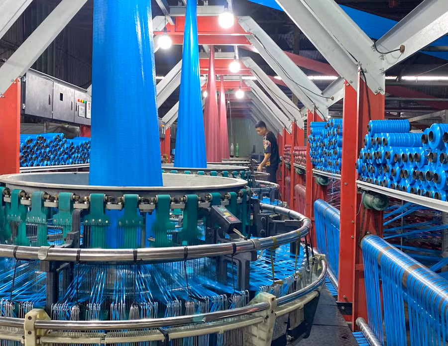 Nhà máy sản xuất bao bì tại Khu Công nghiệp Trà Đa (TP. Pleiku). Ảnh: Hà Duy