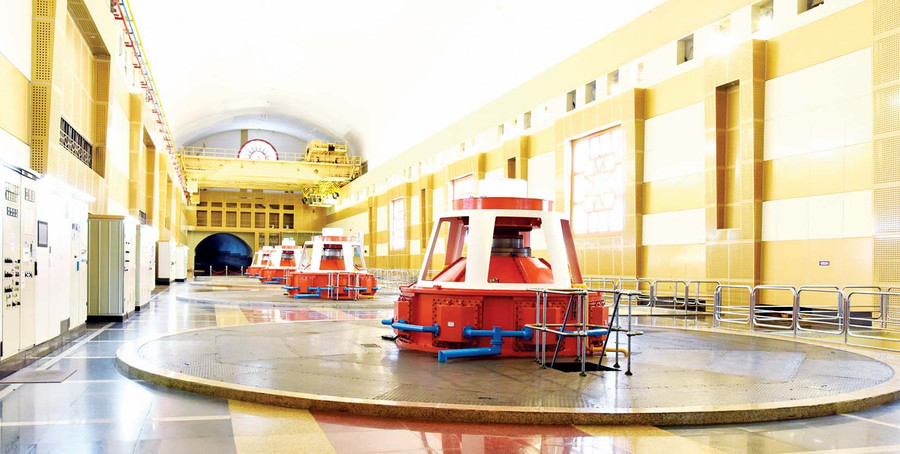 Gian máy ngầm Nhà máy Thủy điện Ia Ly. Ảnh: Đ.Y Gian máy ngầm Nhà máy Thủy điện Ia Ly. Ảnh: Đ.Y