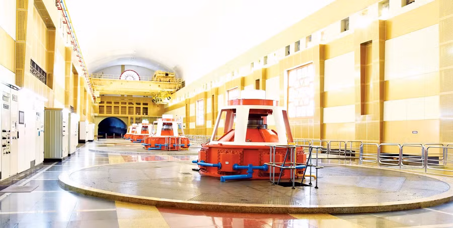 Gian máy ngầm Nhà máy Thủy điện Ia Ly. Ảnh: Đ.Y Gian máy ngầm Nhà máy Thủy điện Ia Ly. Ảnh: Đ.Y