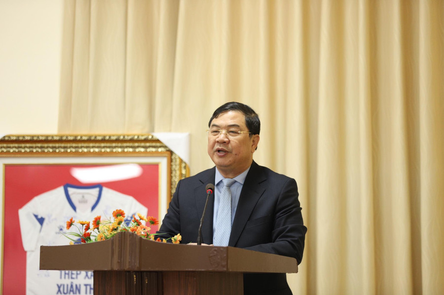 Phạm Gia Túc - Bí thư Tỉnh uỷ Nam Định giao nhiệm vụ cho đội bóng Phạm Gia Túc - Bí thư Tỉnh uỷ Nam Định giao nhiệm vụ cho đội bóng