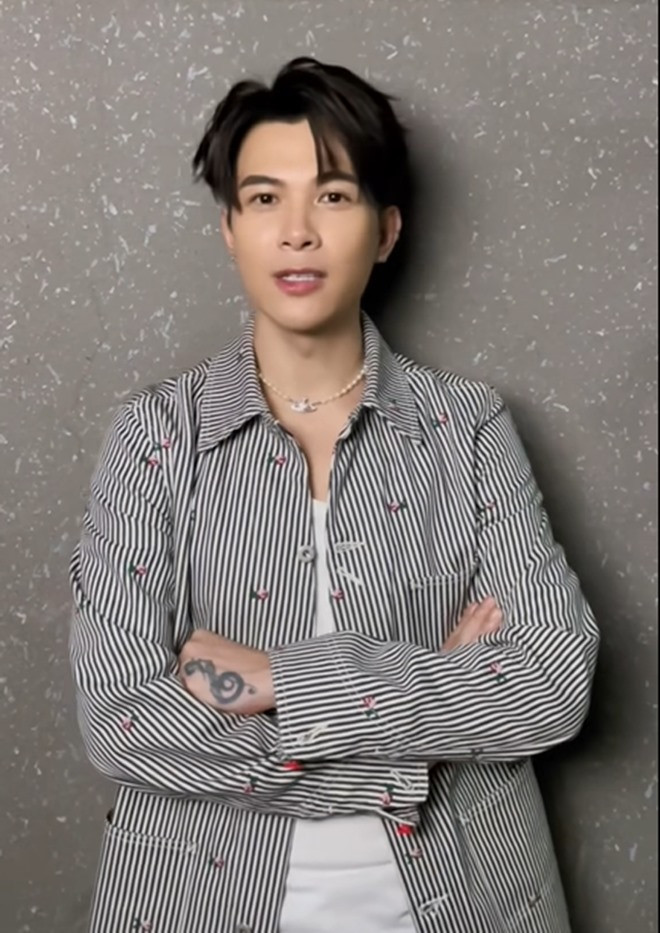 Anh Tú gửi lời nhắn tới người hâm mộ. Ảnh: Chụp màn hình