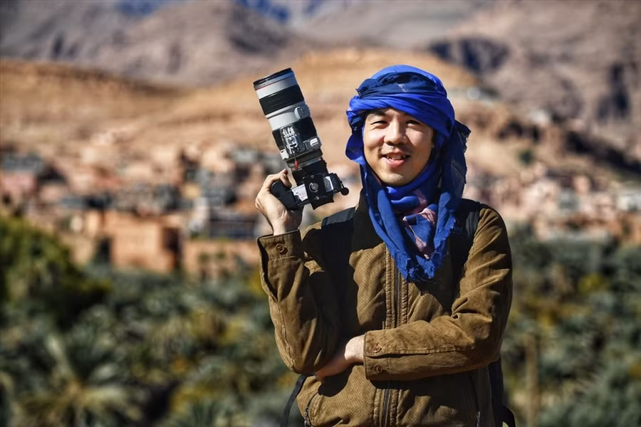 Blogger Ngô Trần Hải An. Ảnh: Nhân vật cung cấp