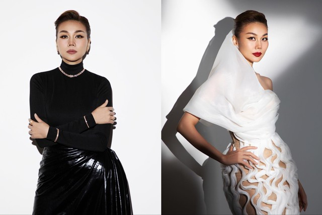 Thanh Hằng thay 2 bộ váy khi chấm thi Miss Universe Vietnam 2024 Thanh Hằng thay 2 bộ váy khi chấm thi Miss Universe Vietnam 2024