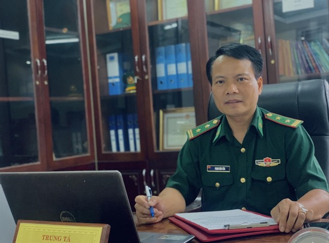 Trung tá Phan Văn Yên - Phó trưởng Phòng Phòng chống ma túy và tội phạm Bộ đội Biên phòng Hà Tĩnh Trung tá Phan Văn Yên - Phó trưởng Phòng Phòng chống ma túy và tội phạm Bộ đội Biên phòng Hà Tĩnh