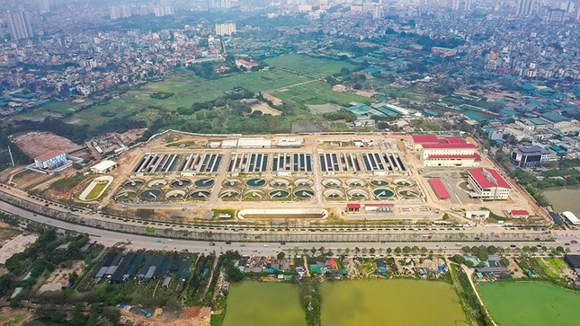 Toàn bộ nước thải sẽ được gom về Nhà máy xử lý nước thải Yên Xá để xử lý Toàn bộ nước thải sẽ được gom về Nhà máy xử lý nước thải Yên Xá để xử lý