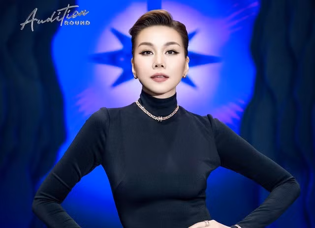 Thanh Hằng xuất hiện tại buổi sơ khảo Miss Universe Vietnam 2024 trong vai trò giám khảo