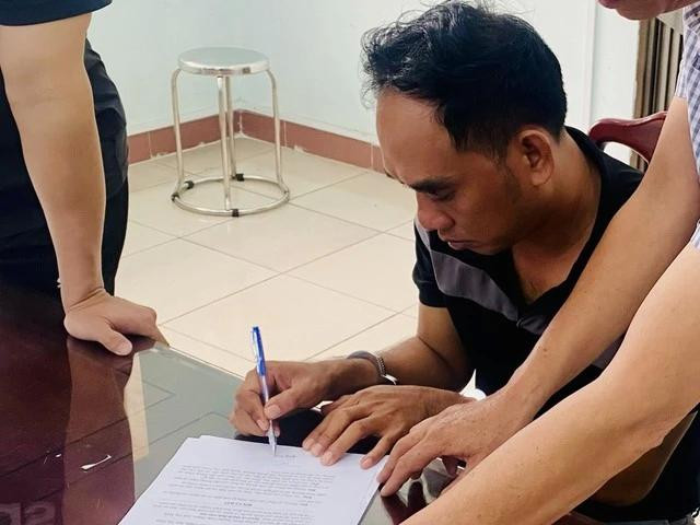 Đặng Quốc Huy thời điểm bị công an bắt giữ Đặng Quốc Huy thời điểm bị công an bắt giữ