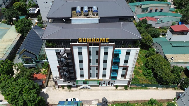 Một tòa chung cư mini vi phạm ở huyện Thạch Thất, Một tòa chung cư mini vi phạm ở huyện Thạch Thất,