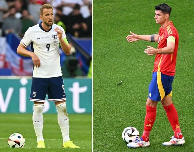 Cuộc đối đầu giữa 2 thủ quân tài năng Harry Kane và Alvaro Morata Cuộc đối đầu giữa 2 thủ quân tài năng Harry Kane và Alvaro Morata