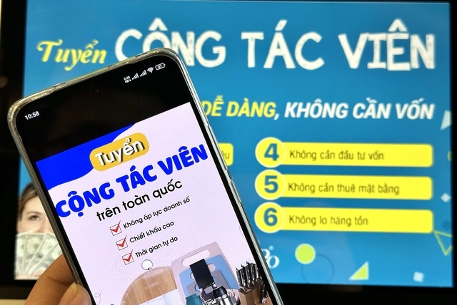 Tuyển cộng tác viên là một trong những hình thức lừa đảo việc làm Tuyển cộng tác viên là một trong những hình thức lừa đảo việc làm