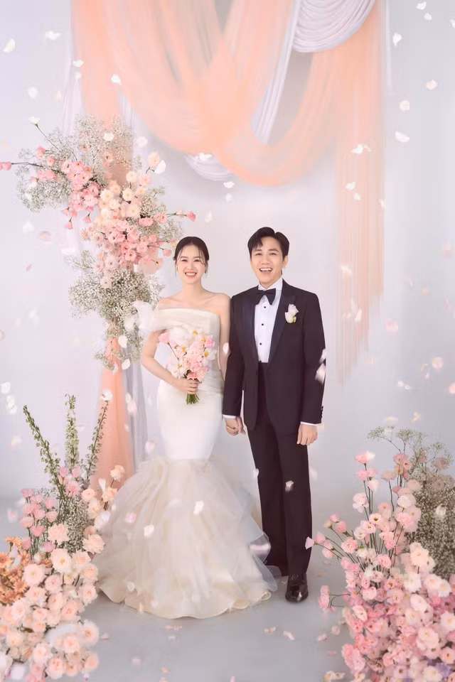 Anh Đức và cô dâu Quỳnh Anh