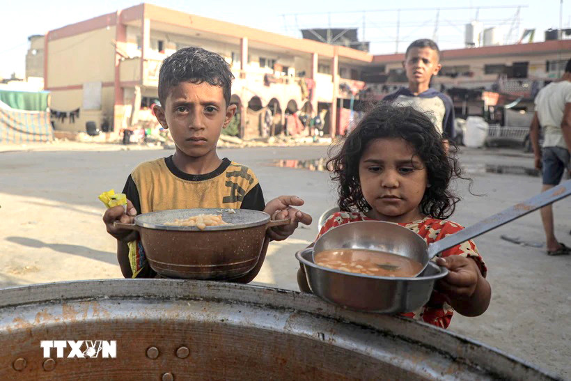 Gia tăng xung đột vũ trang, trẻ em là đối tượng phải chịu tổn thương nhiều nhất (ảnh nguồn TTXVN)