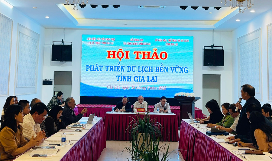 Quang cảnh hội thảo. Ảnh: T.D Quang cảnh hội thảo. Ảnh: T.D
