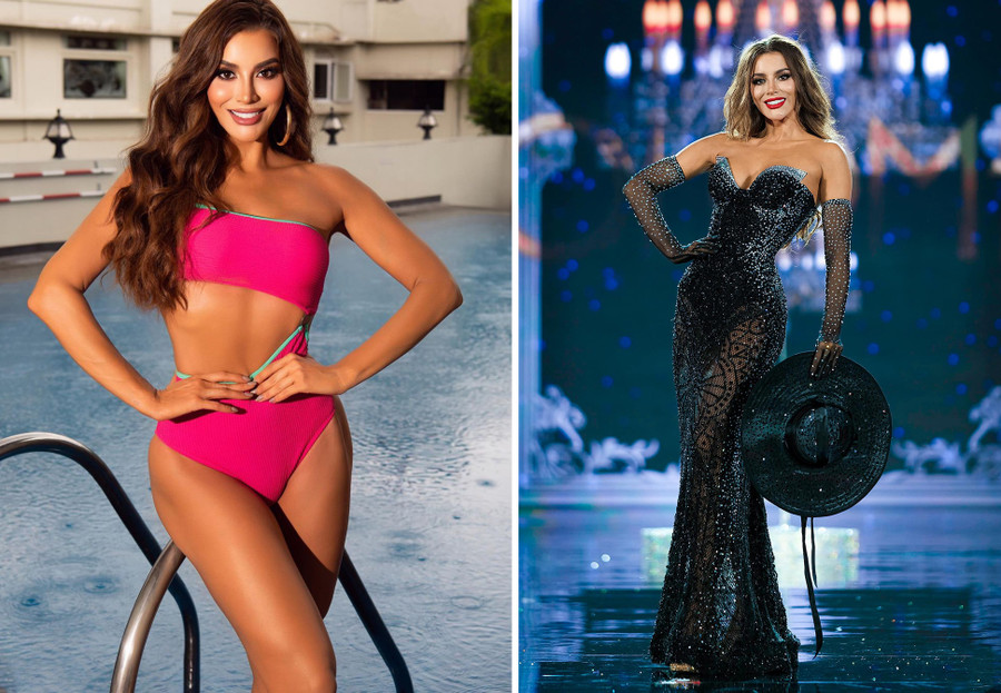 Maria Alejandra Lopez đến từ Colombia được chuyên trang sắc đẹp Global Beauties dự đoán đăng quang Miss Grand International 2023. Cô sinh năm 1994, gây ấn tượng với gương mặt sắc nét, thần thái cuốn hút cùng vóc dáng khỏe khoắn, nóng bỏng đậm chất Latin. Người đẹp cao 1,76m, sở hữu số đo hình thể 90-64-95, từng tham gia nhiều cuộc thi nhan sắc tại quê nhà. Maria Alejandra Lopez học ngành kỹ thuật nông nghiệp, nói được ba ngôn ngữ: tiếng Tây Ban Nha, tiếng Anh và tiếng Pháp. Ở đêm bán kết, người đẹp 29 tuổi từng khiến khán giả choáng ngợp với màn gỡ mũ khoe vẻ đẹp xuất thần trong phần thi dạ hội. Ảnh: MGI