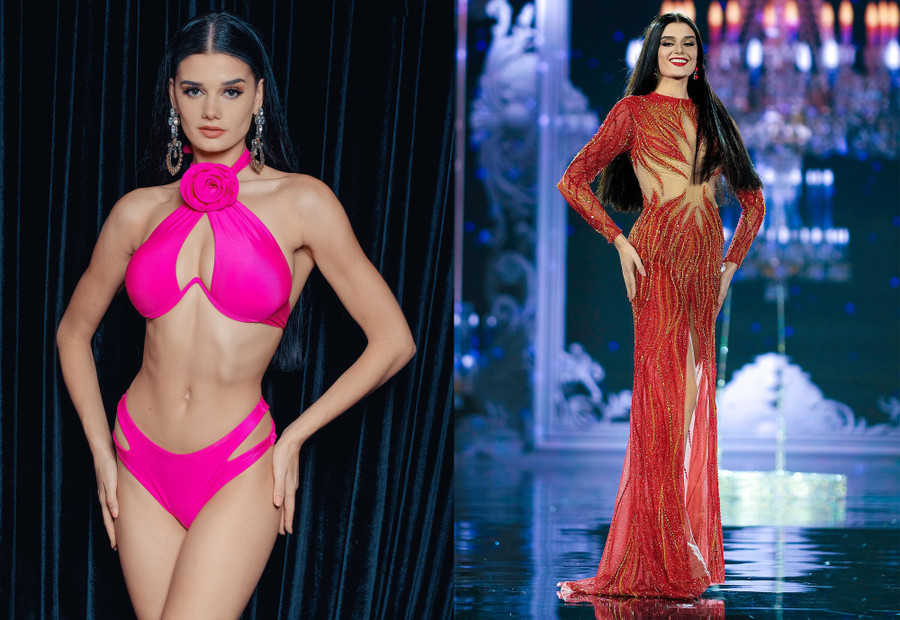 Melissa Bottema (Hà Lan) là thí sinh châu Âu được chú ý hàng đầu sau đêm bán kết và được kỳ vọng sẽ còn bứt phá hơn ở chung kết. Chuyên trang Global Beauties xếp người đẹp 23 tuổi ở vị trí thứ 3 trong bảng dự đoán. Cô gây ấn tượng bởi gương mặt nhỏ xinh xắn, mái tóc đen dài óng ả cùng vóc dáng mảnh mai, chiều cao 1,76m. Melissa Bottema hiện là người mẫu, huấn luyện viên thể dục dụng cụ đồng thời là nhân viên xã hội tại quê nhà. Nàng hậu khởi xướng chiến dịch #Ibelieveinyou khuyến khích mọi người cởi mở về sức khỏe tâm thần. Ảnh: MGI