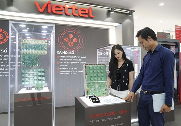 Những thiết bị 5G do Viettel sản xuất ứng dụng các công nghệ mới nhất, đạt các tiêu chuẩn của thế giới. Ảnh: Viettel