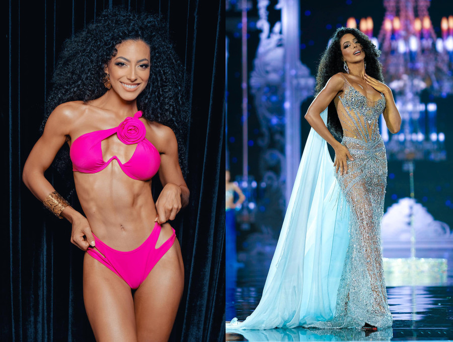 Sau đêm bán kết, Sthephanie Miranda cũng khiến fan sắc đẹp quốc tế chú ý khi có màn trình diễn cực ấn tượng ở phần thi trang phục dạ hội lẫn áo tắm. Vẻ đẹp khỏe khoắn, cá tính, mái tóc xù nổi bật, làn da nâu nóng bỏng cùng vóc dáng săn chắc nổi rõ cơ tạo nên vẻ cuốn hút riêng cho người đẹp 29 tuổi. Cô sinh ra ở Puerto Rico, chuyển đến Mỹ sống từ lúc 5 tuổi và hiện đã tốt nghiệp ngành báo chí - truyền thông tại xứ cờ hoa. Sthephanie Miranda đang là một doanh nhân, người có ảnh hưởng trên mạng xã hội. Cô được Global Beauties xếp thứ 4 trong bảng dự đoán trước thềm chung kết trong khi nhiều fan sắc đẹp tin rằng Miranda sẽ còn tiến xa hơn thế trong đêm thi cuối. Ảnh: MGI