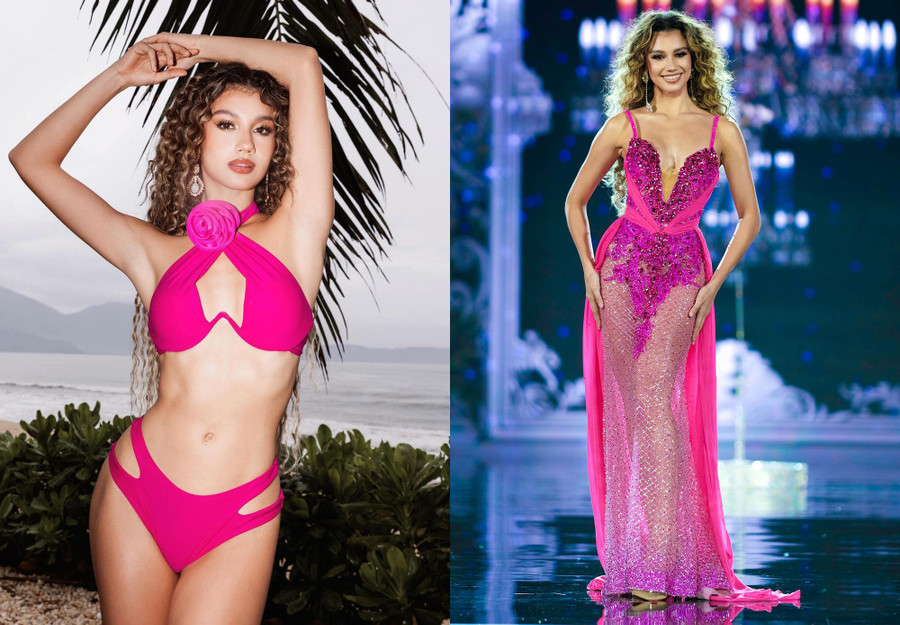 Nikki De Moura (Philippines) là nhan sắc đáng chú ý trước thềm chung kết Miss Grand International 2023. Người đẹp 19 tuổi gây ấn tượng bởi vẻ đẹp lai khỏe khoắn, sắc sảo và đầy gợi cảm nhờ mang hai dòng máu Brazil - Philippines. Cô cao 1,7m, ghi điểm bởi thần thái rạng rỡ, cuốn hút cùng những màn trình diễn gợi cảm, tràn đầy năng lượng. Nikki De Moura luôn nằm thứ hạng cao trong các bảng dự đoán của Missosology và được người hâm mộ quê nhà kỳ vọng sẽ chinh phục vương miện Miss Grand International. Ảnh: MGI