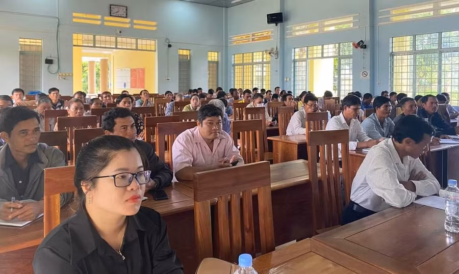 Quang cảnh lớp tập huấn. Ảnh: Trần Thành