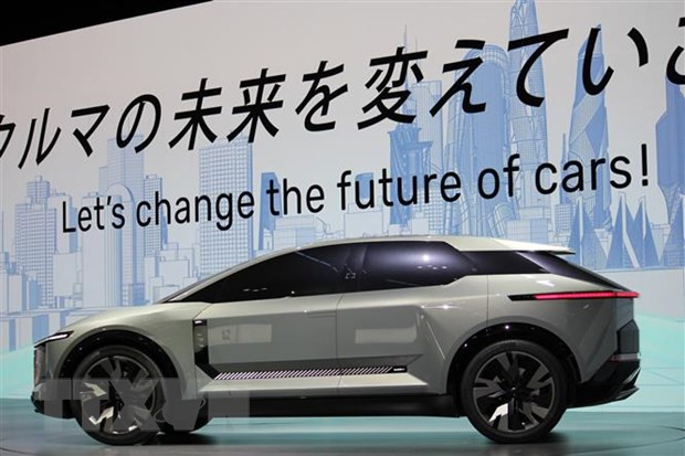 Một mẫu xe điện của Tập đoàn Toyota. Ảnh: Nguyễn Tuyến/TTXVN Một mẫu xe điện của Tập đoàn Toyota. Ảnh: Nguyễn Tuyến/TTXVN