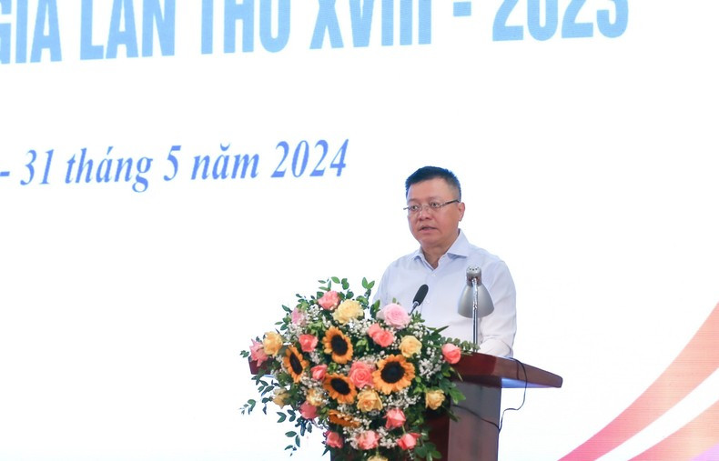 Đồng chí Lê Quốc Minh phát biểu khai mạc. (Ảnh: C.L) Đồng chí Lê Quốc Minh phát biểu khai mạc. (Ảnh: C.L)