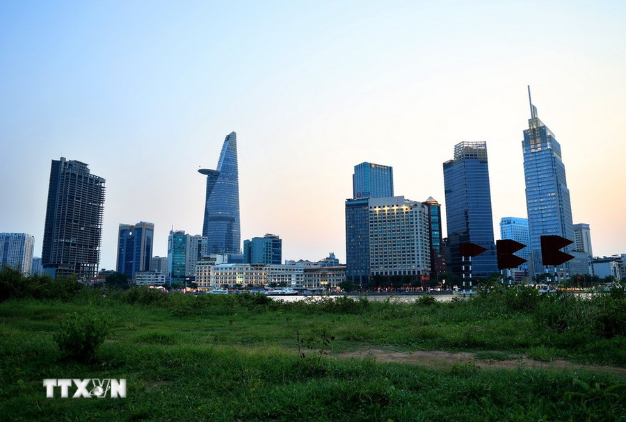 Khu vực ven sông Sài Gòn phía Khu đô thị Thủ Thiêm. (Ảnh: Hồng Đạt/TTXVN) Khu vực ven sông Sài Gòn phía Khu đô thị Thủ Thiêm. (Ảnh: Hồng Đạt/TTXVN)