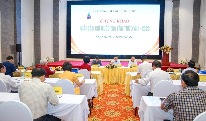 Khai mạc Vòng Chung khảo Giải Báo chí Quốc gia lần thứ XVIII năm 2023. Khai mạc Vòng Chung khảo Giải Báo chí Quốc gia lần thứ XVIII năm 2023.