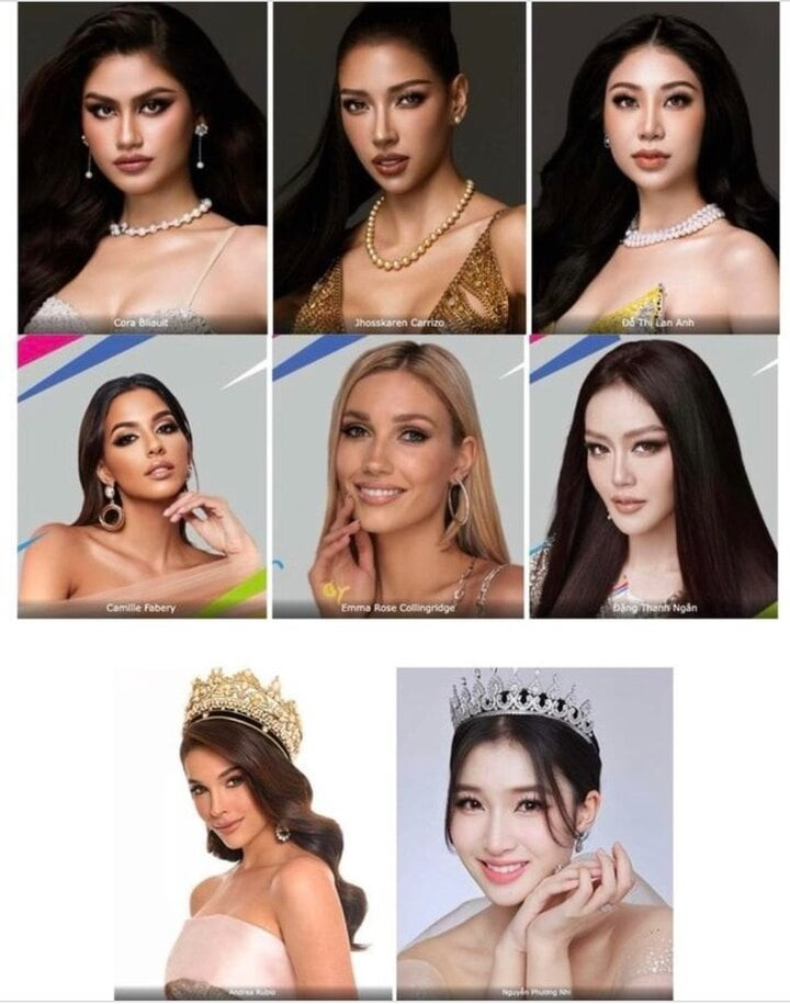 Phương Nhi cùng 2 người đẹp Việt lọt danh sách đề cử.