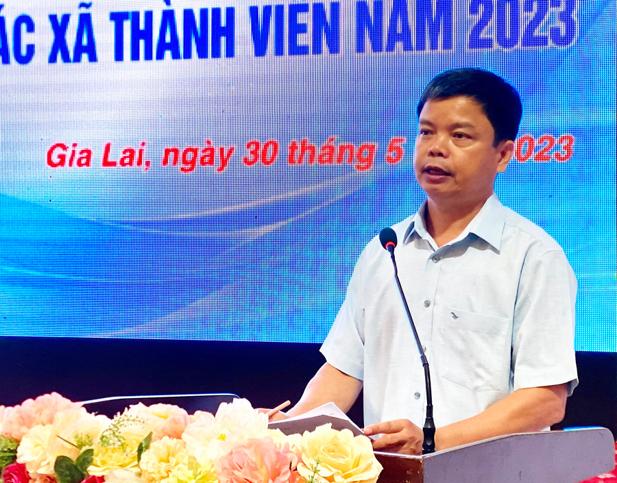 Đồng chí Nguyễn Hữu Quế-Phó Chủ tịch UBND tỉnh phát biểu tại Hội nghị. Ảnh Hà Duy Đồng chí Nguyễn Hữu Quế-Phó Chủ tịch UBND tỉnh phát biểu tại Hội nghị. Ảnh Hà Duy