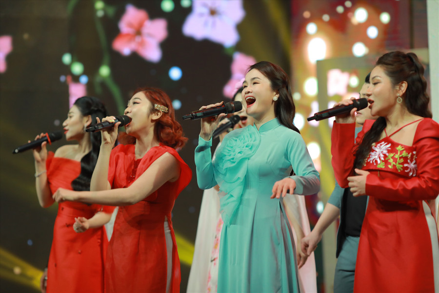 Chương trình nghệ thuật đặc biệt “Nồng nàn vị Tết”. Ảnh: Nhà sản xuất cung cấp Chương trình nghệ thuật đặc biệt “Nồng nàn vị Tết”. Ảnh: Nhà sản xuất cung cấp