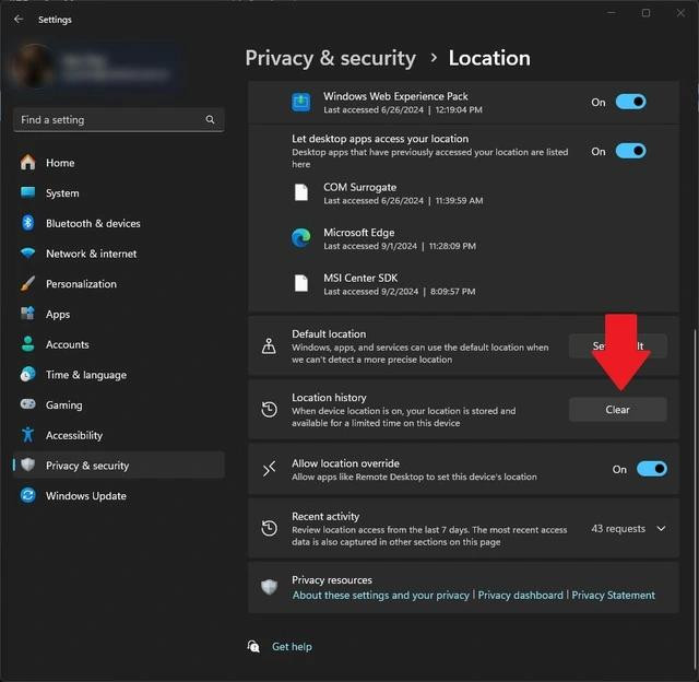 Xóa lịch sử vị trí sẽ mang đến lợi ích bảo vệ quyền riêng tư Xóa lịch sử vị trí sẽ mang đến lợi ích bảo vệ quyền riêng tư